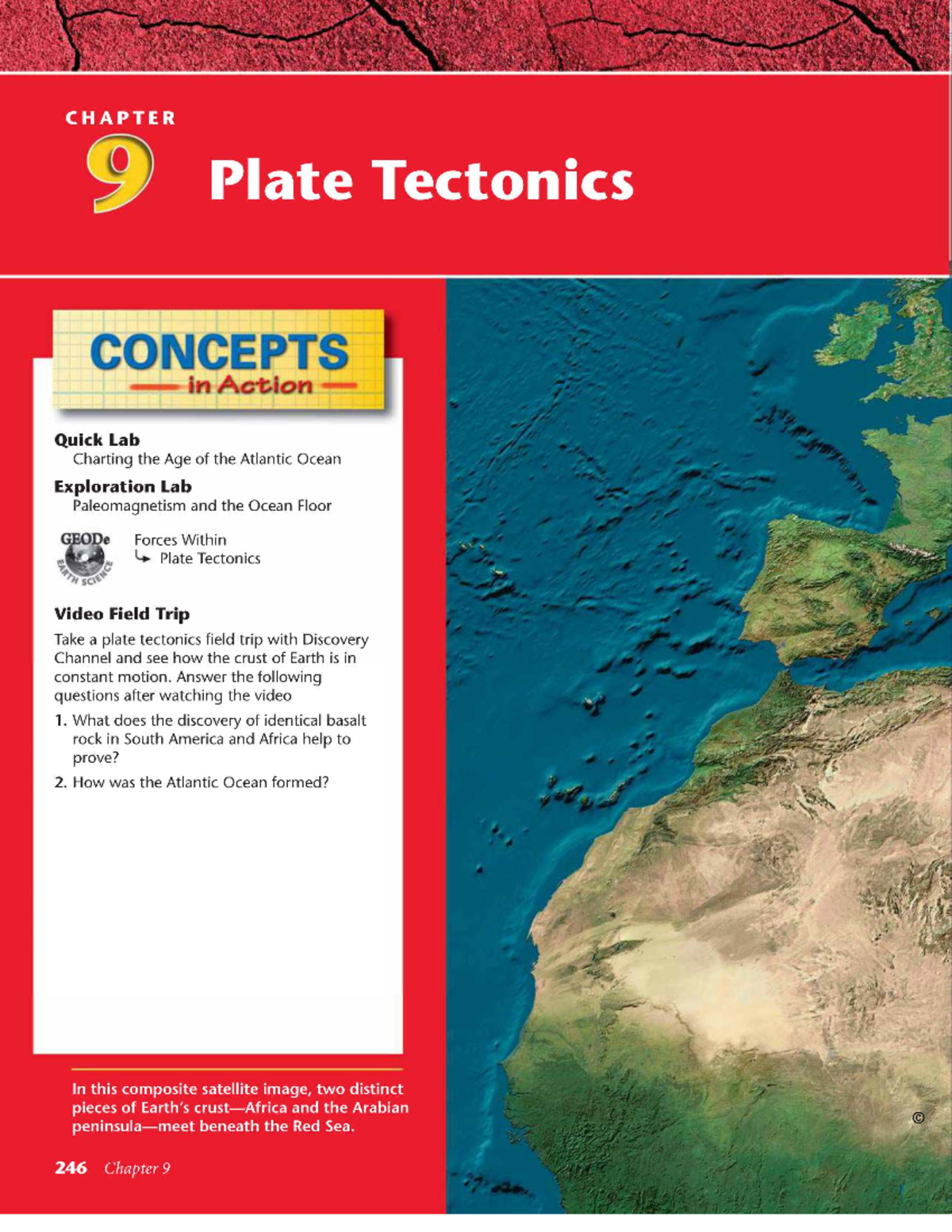 Textbook+-+Chapter+9+Plate+Tectonics - CHAPTER 9 Plate Tectonics ...