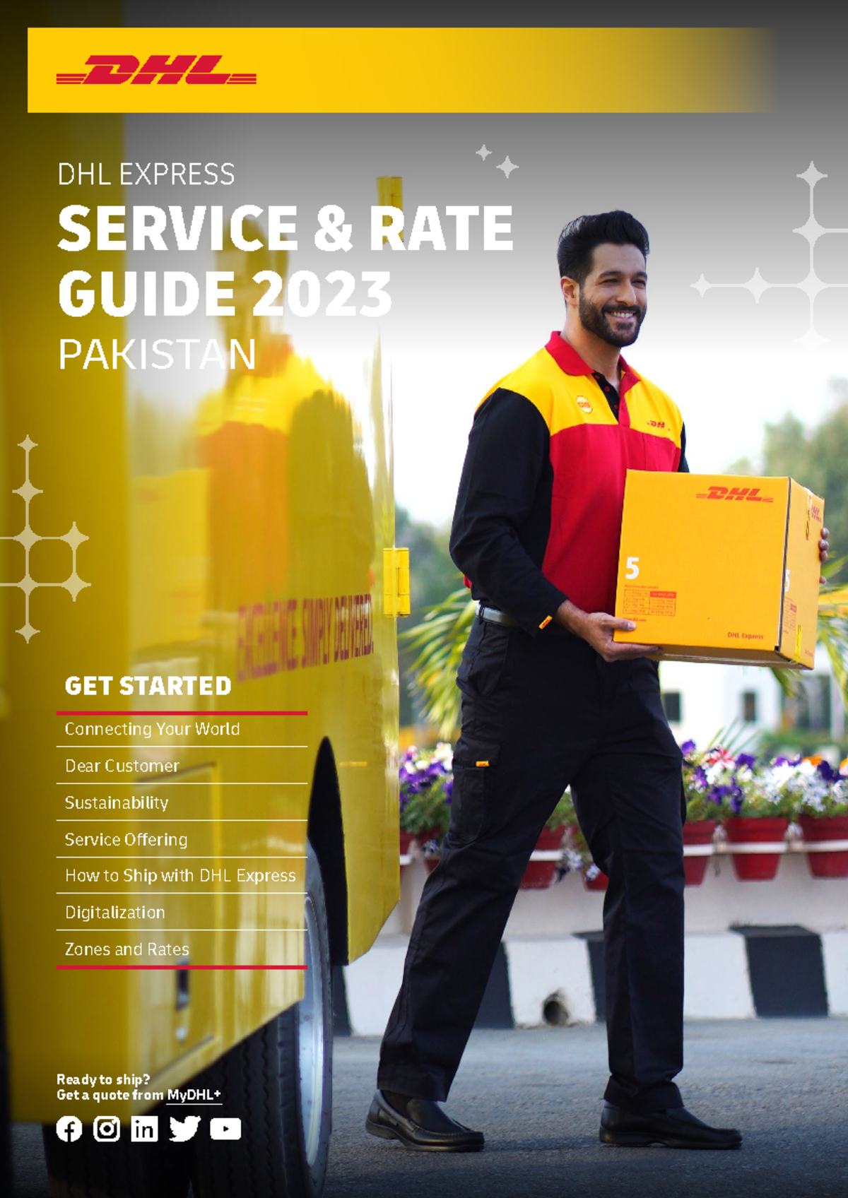 DHL Express Service and Rate Guide PK 2023 - Studocu