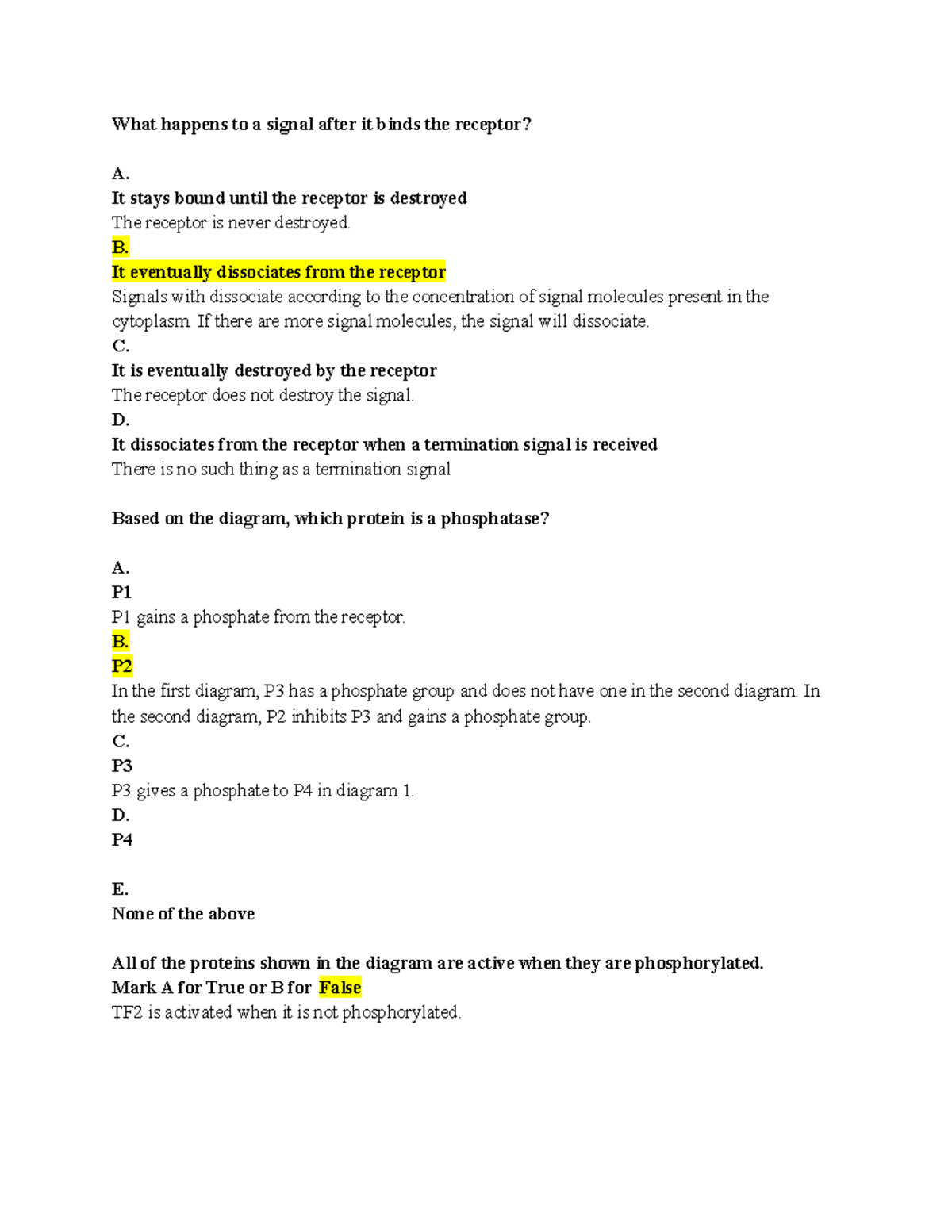 LS 7C Clicker Questions Final Exam Review - Studocu