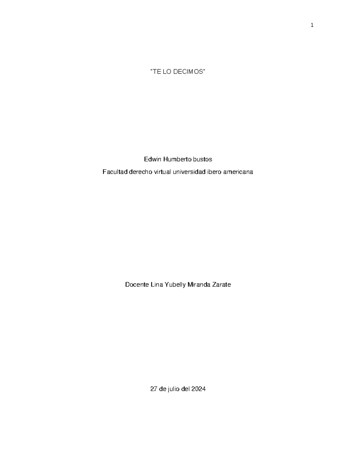 Actividad 4 TE LO Decimos: Reflexión sobre la Depresión y Escritura ...