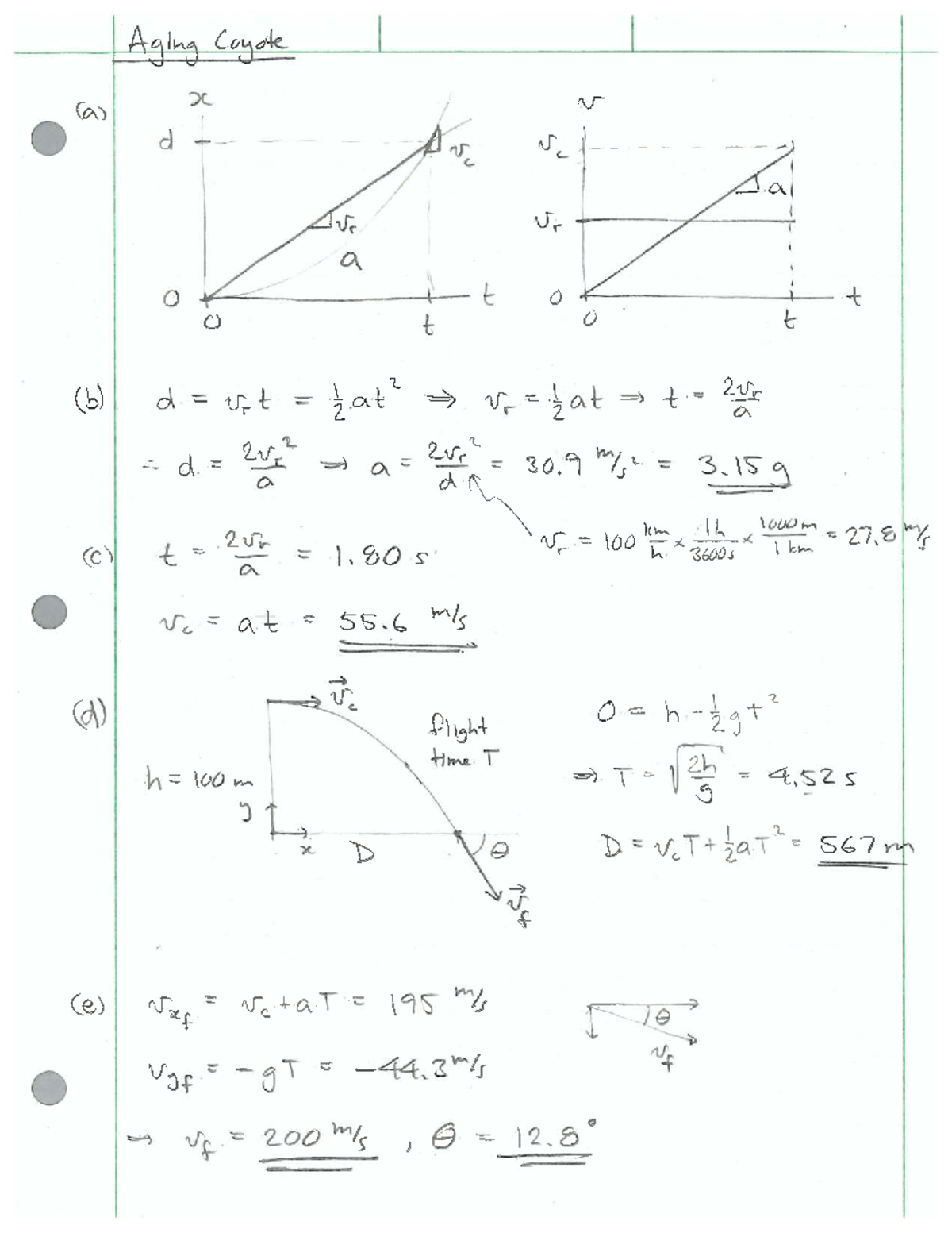 PHYS 121 - Sample Final Exam Solutions and Explanations - Studocu