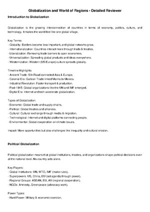 Global Governance Weakness: Challenges and Reform Proposals (2A8) - Studocu
