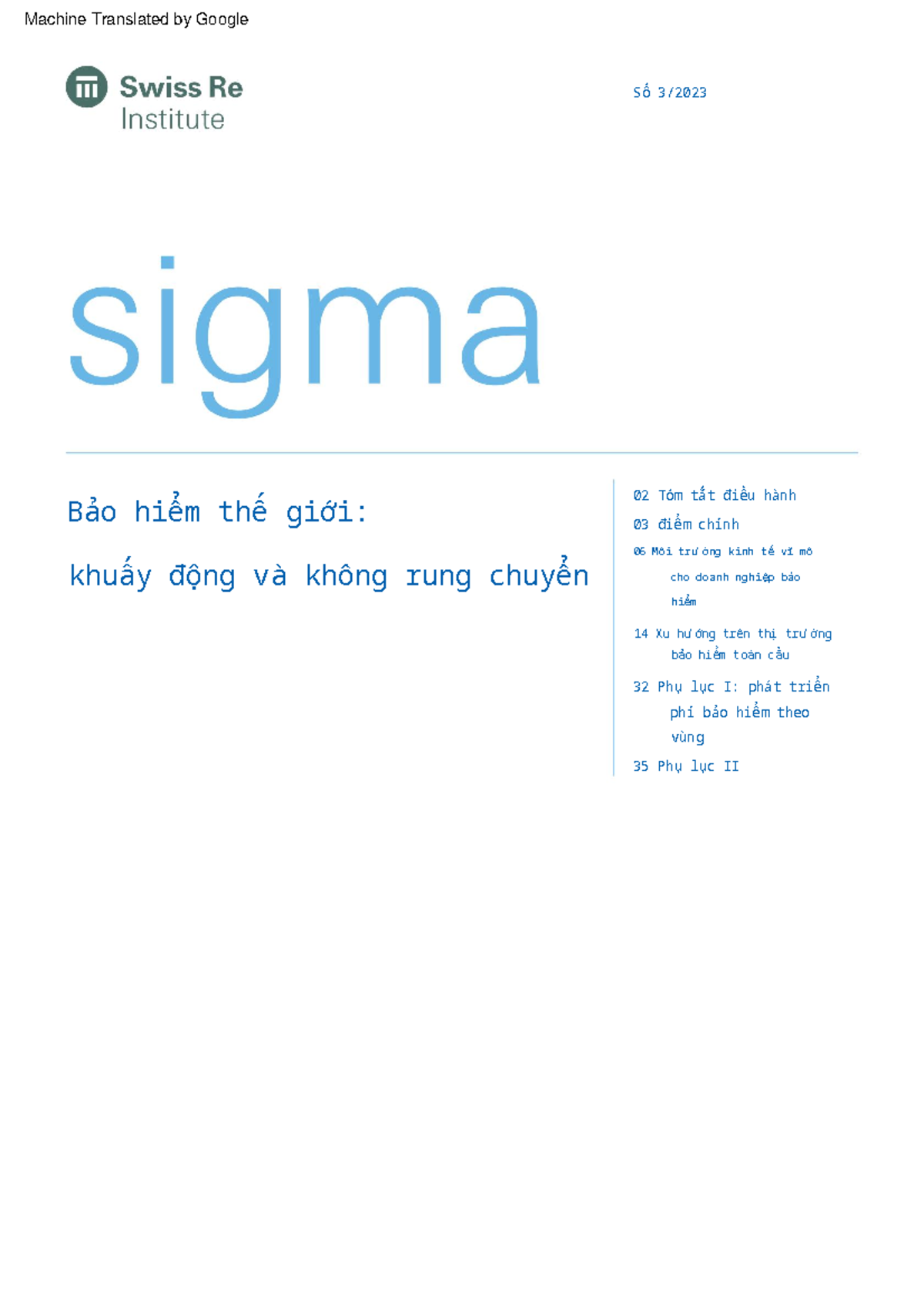 Sigma-No-2023 World-insurance-in-2023 Stirred-and-not-shaken-1 - Bảo ...