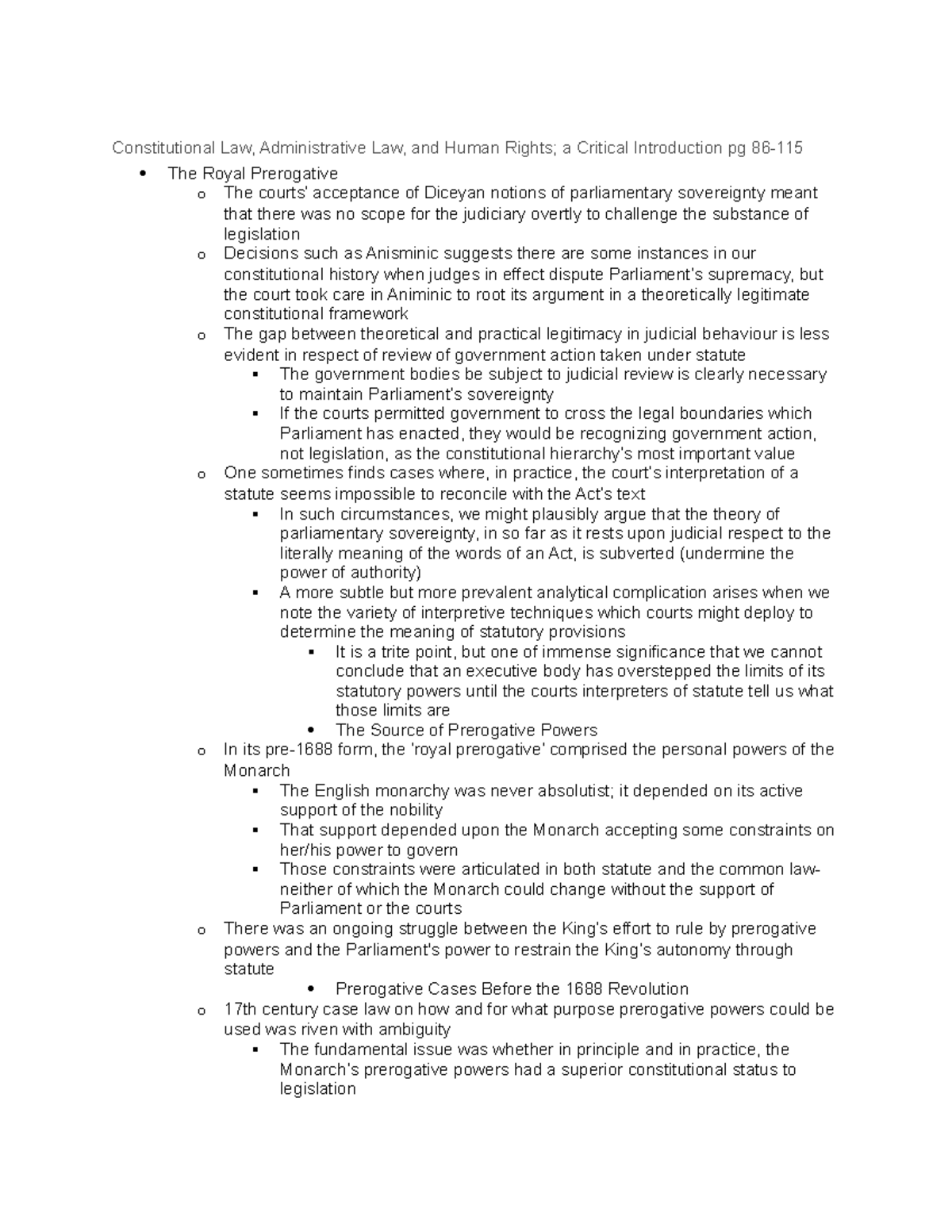 Constitutional Law 101: Understanding the Royal Prerogative and Its ...
