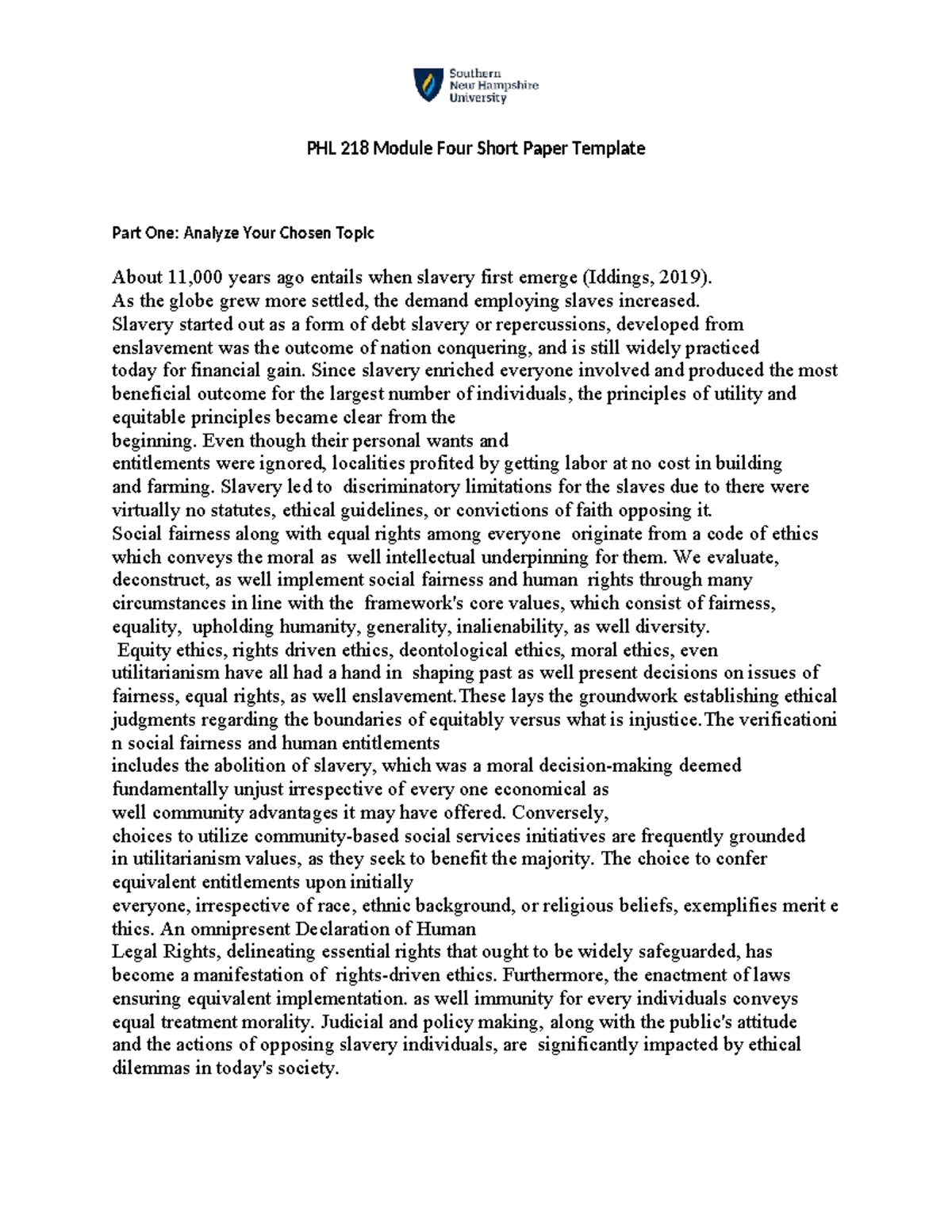SCI 214 Project Template: Research Overview on Climate Impact and ...