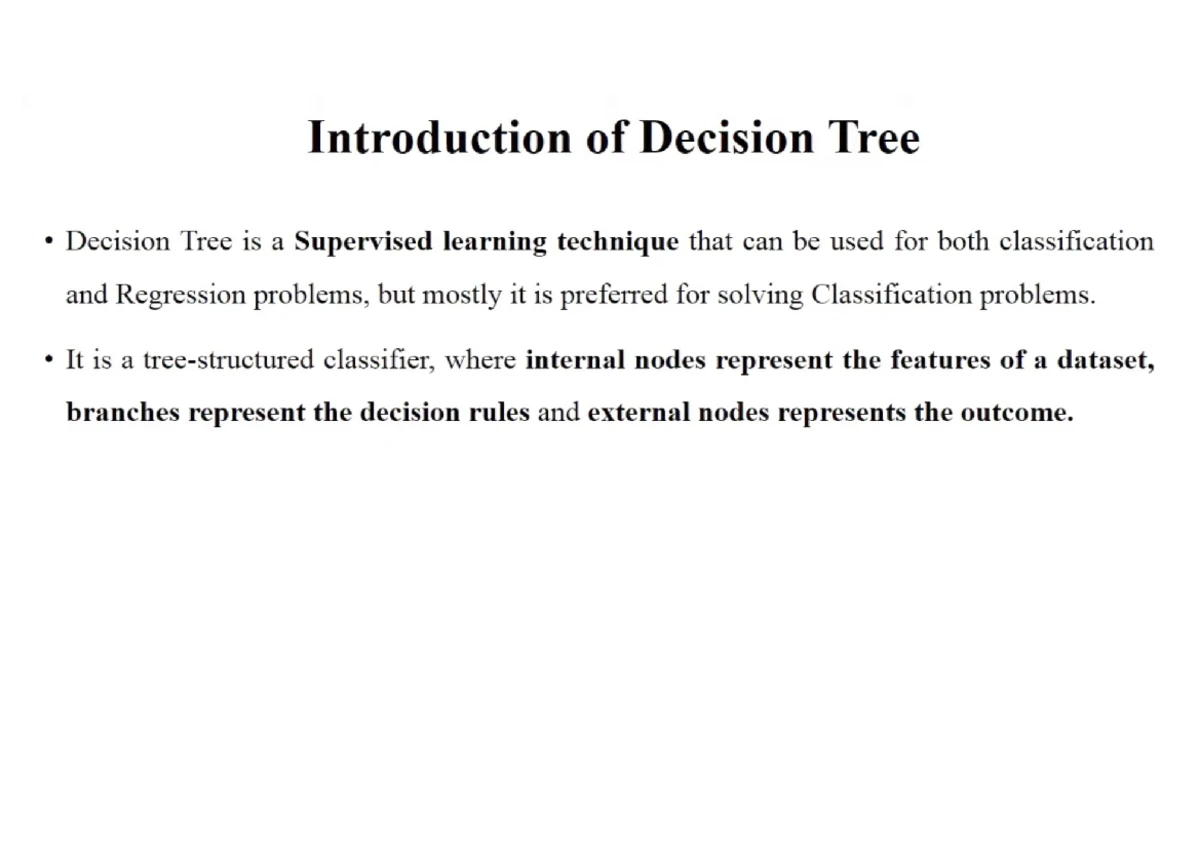 Decision Tree Learning Algorithm: Concepts and ID3 Implementation [MLT ...