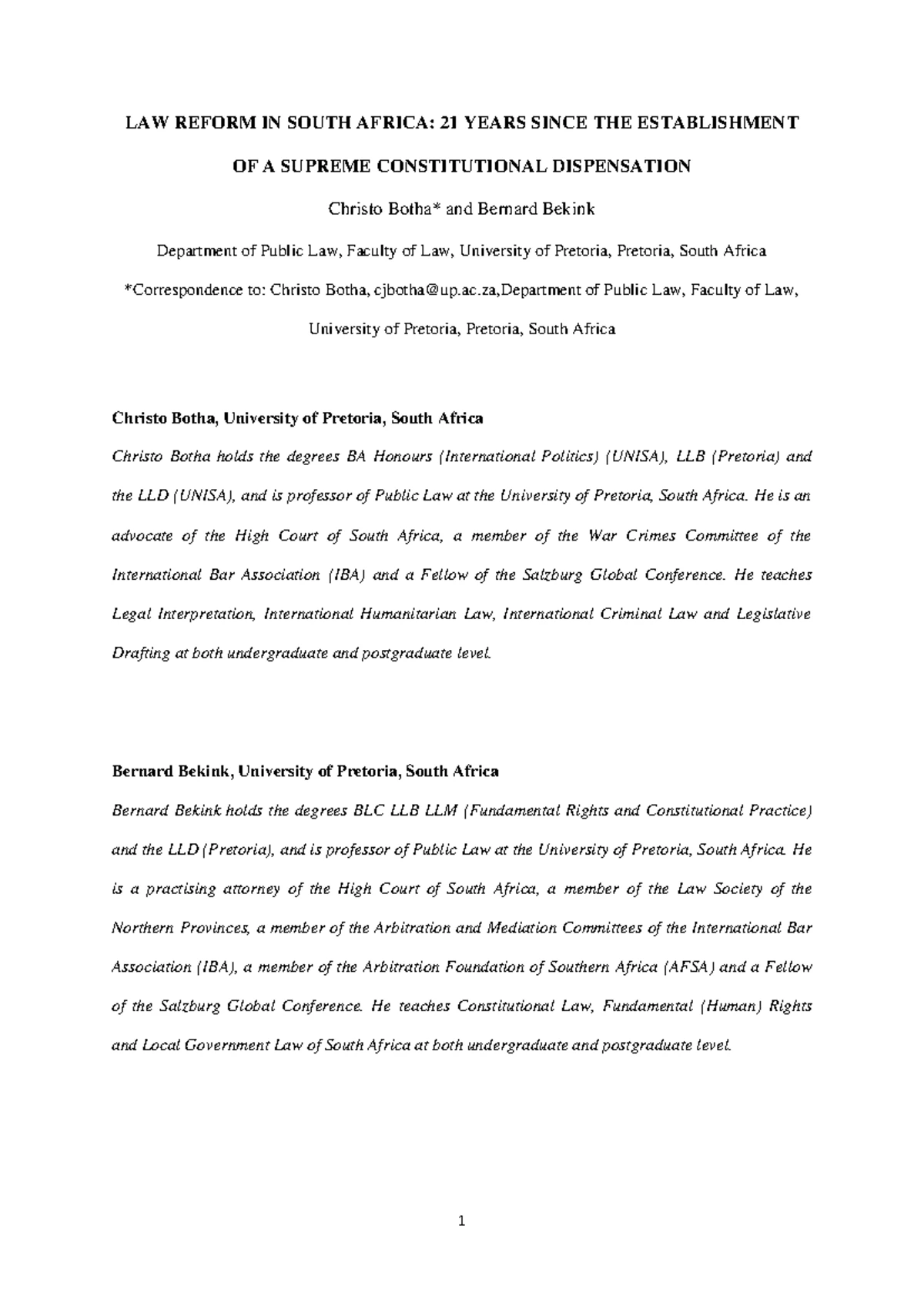 LAFR2604 TEST 1 - Private Law Questions and Instructions - Studocu