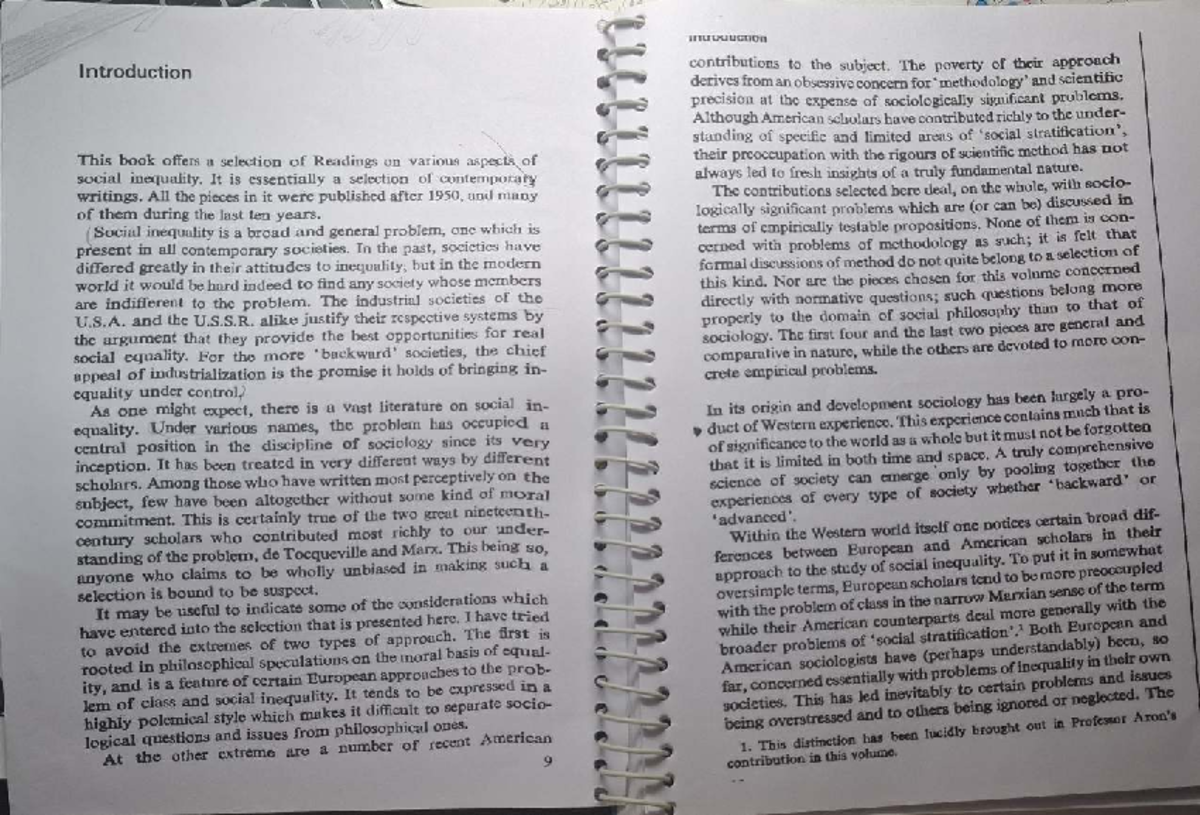 Sociology GE: Notes on Social Inequality and Class Dynamics - Studocu