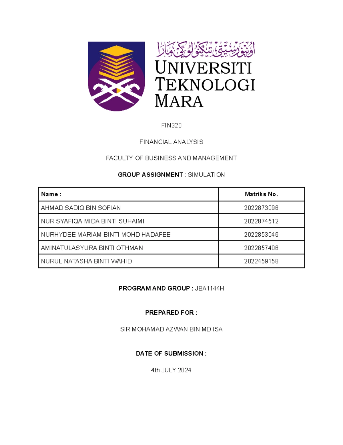 MGT334 - Chapter 2: Insights into Fourth Industrial Revolution (IR4.0 ...