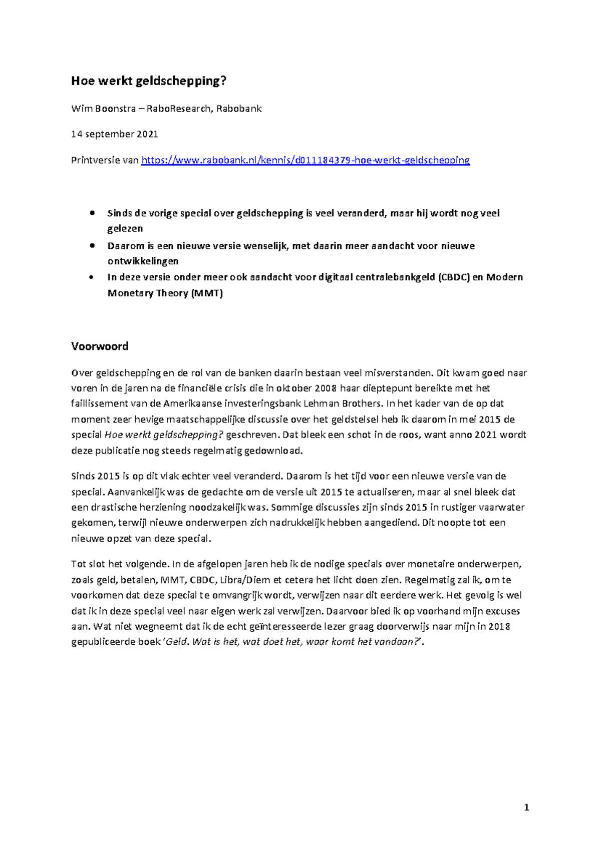 Geldschepping in Nederland: Nieuwe Inzichten en Ontwikkelingen - Studeersnel