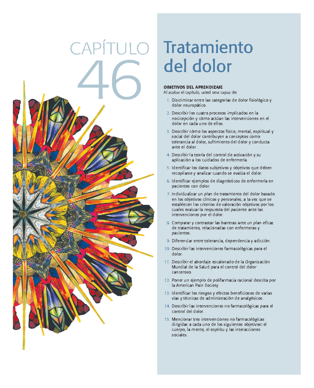 Capítulo 46: Fundamentos del Cuidado de Enfermería y Tratamiento del Dolor 2024 - Document Preview