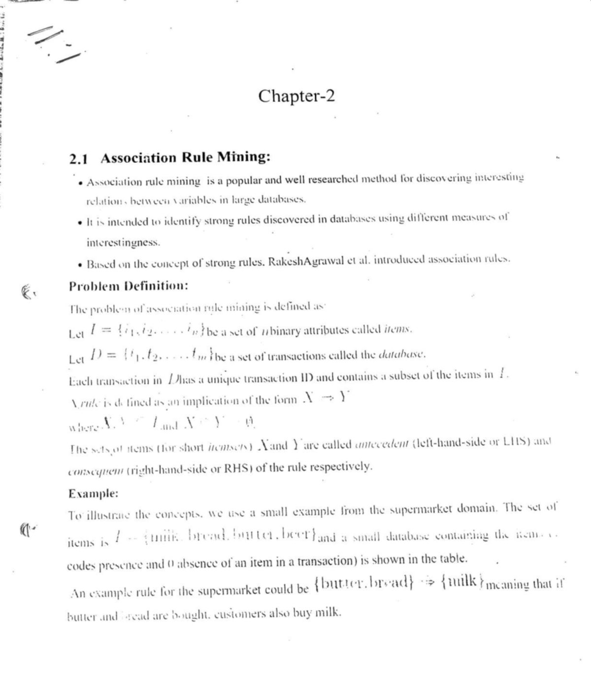 Association Rule Mining: Concepts and Methods - BIA Unit 2 Notes - Studocu