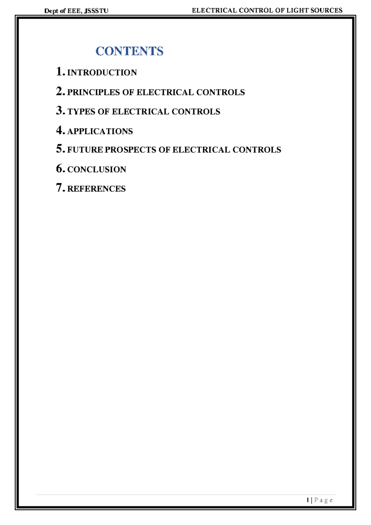 Electrical Control Systems for Lighting Management Report - Studocu