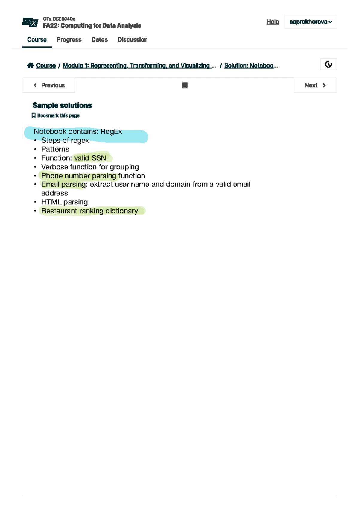 Sample Solutions for Lab Notebook 1: CSE6040 Python Basics