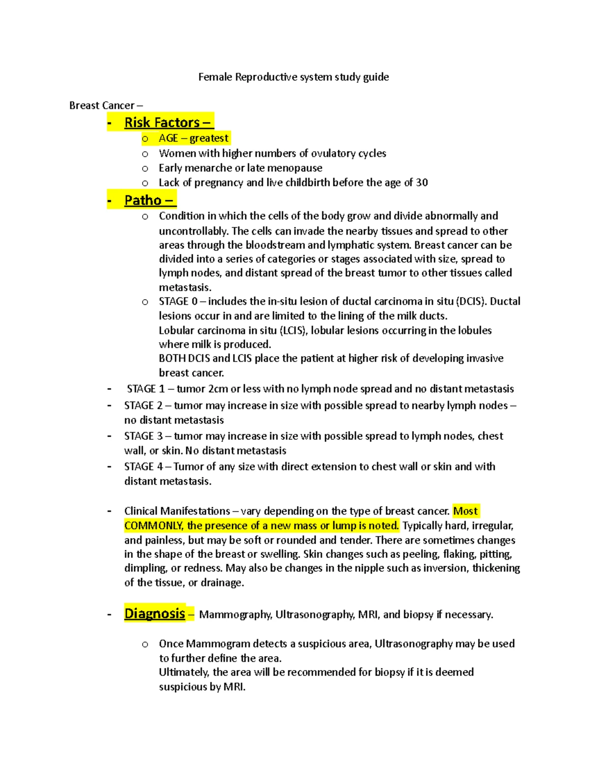 MSK System Health Assessment Checklist - 2023 Documentation - Studocu