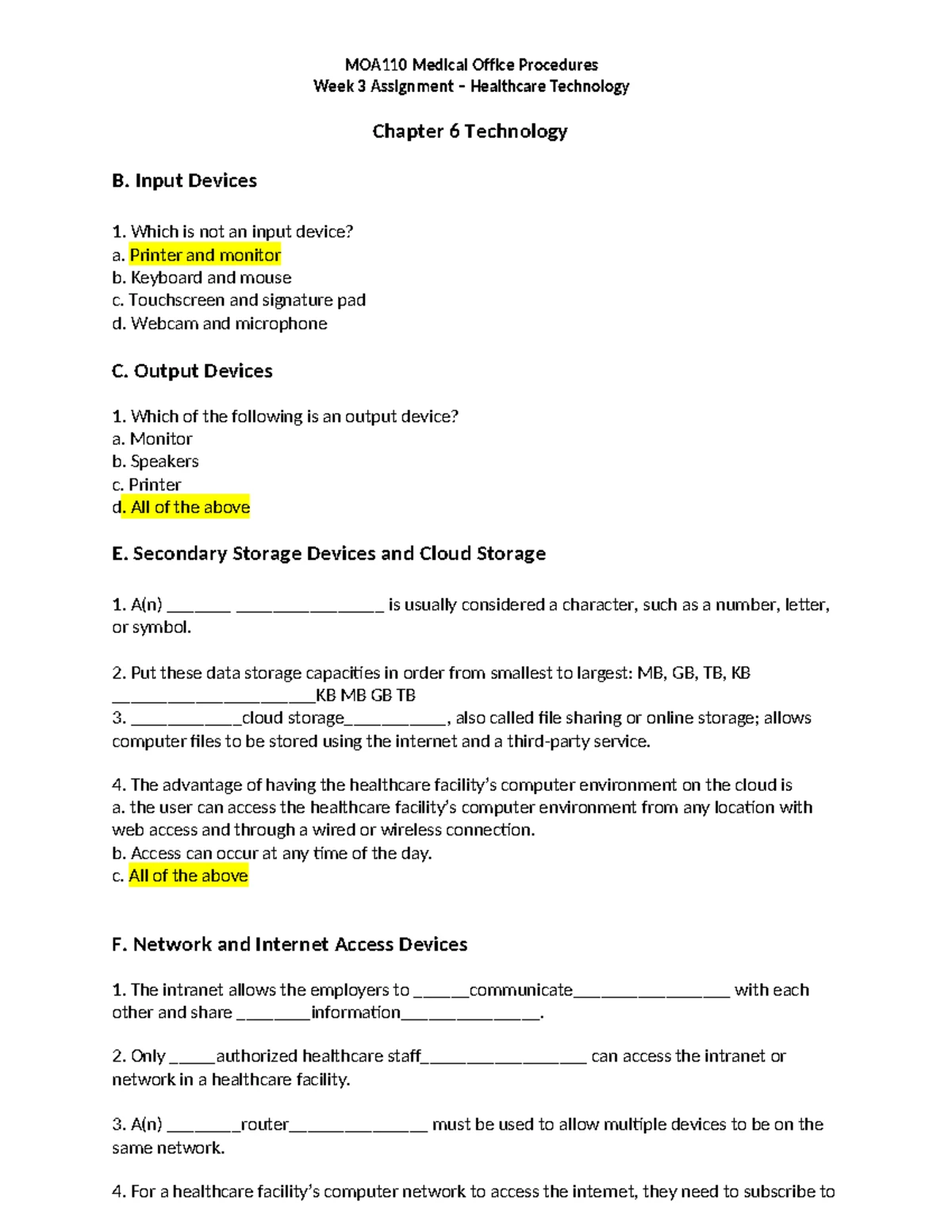 Week 5 Lab: Claims Simulation & Medical Billing Essentials (Chapter 15 ...