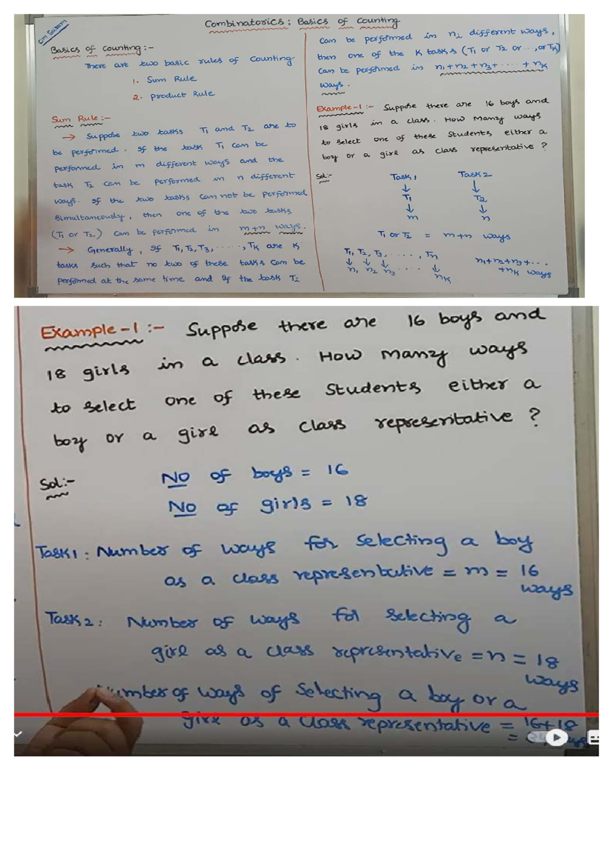 Combinatorics: Counting Principles and Permutations (DM Unit 4) - Studocu
