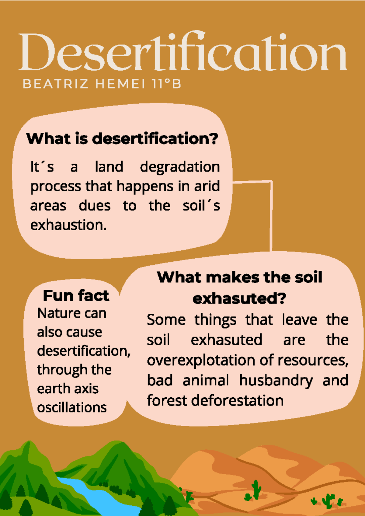 Desertification: Understanding Land Degradation and Its Causes - Studocu