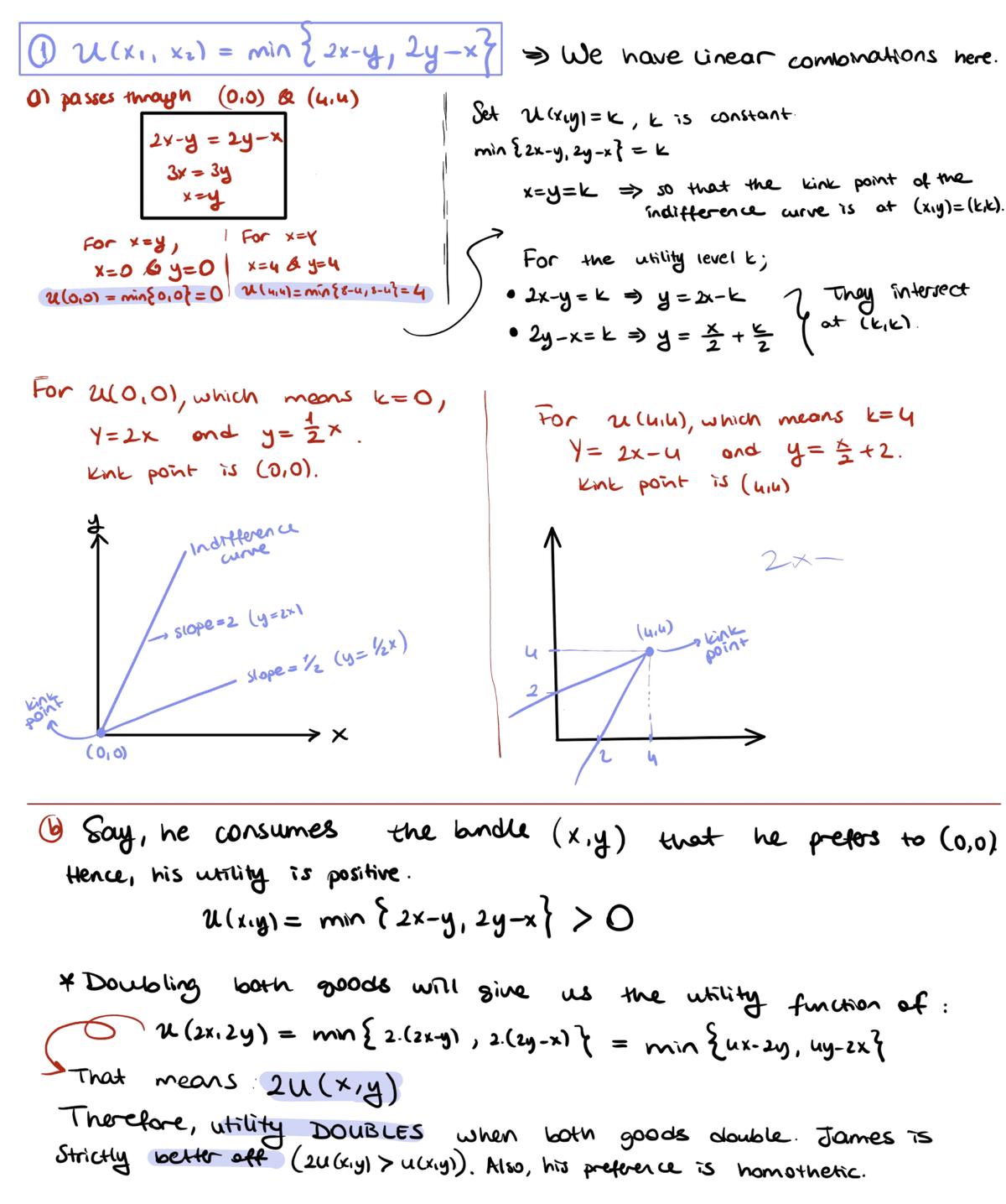 PS2 Solutions for UCX1: Utility Functions and Indifference Curves - Studocu