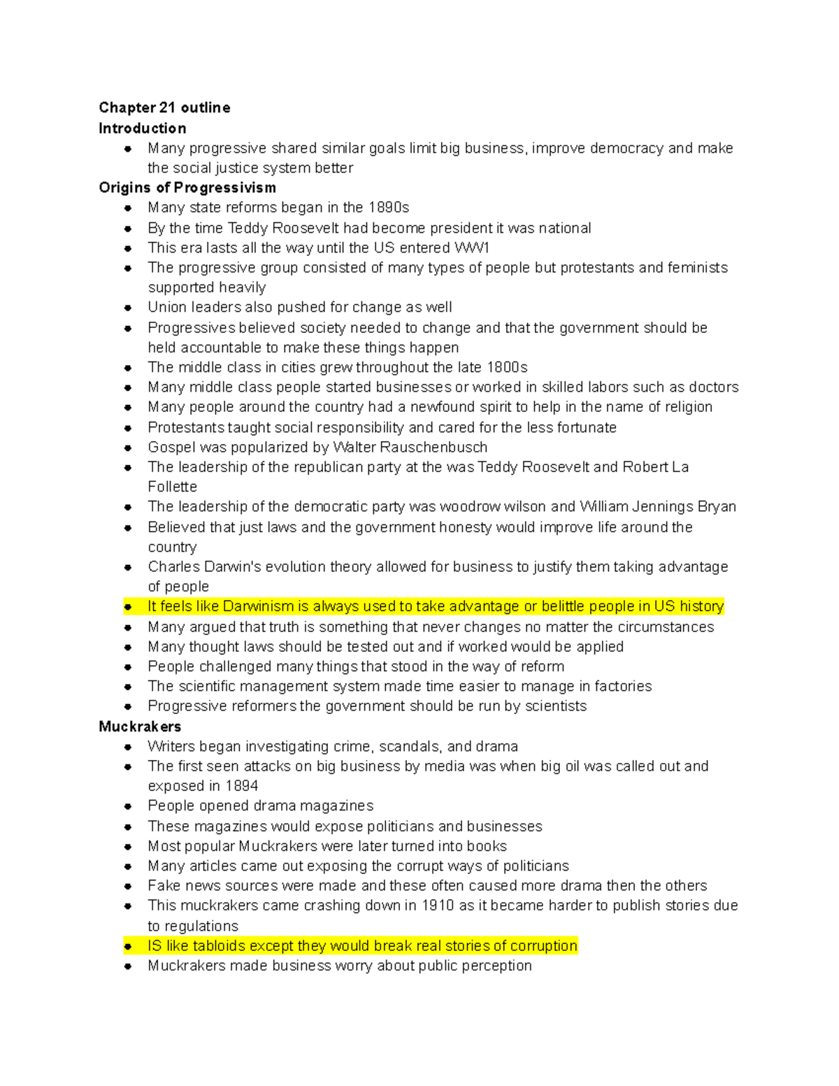 Chapter 21 - Chapter 21 outline Introduction Many progressive shared ...