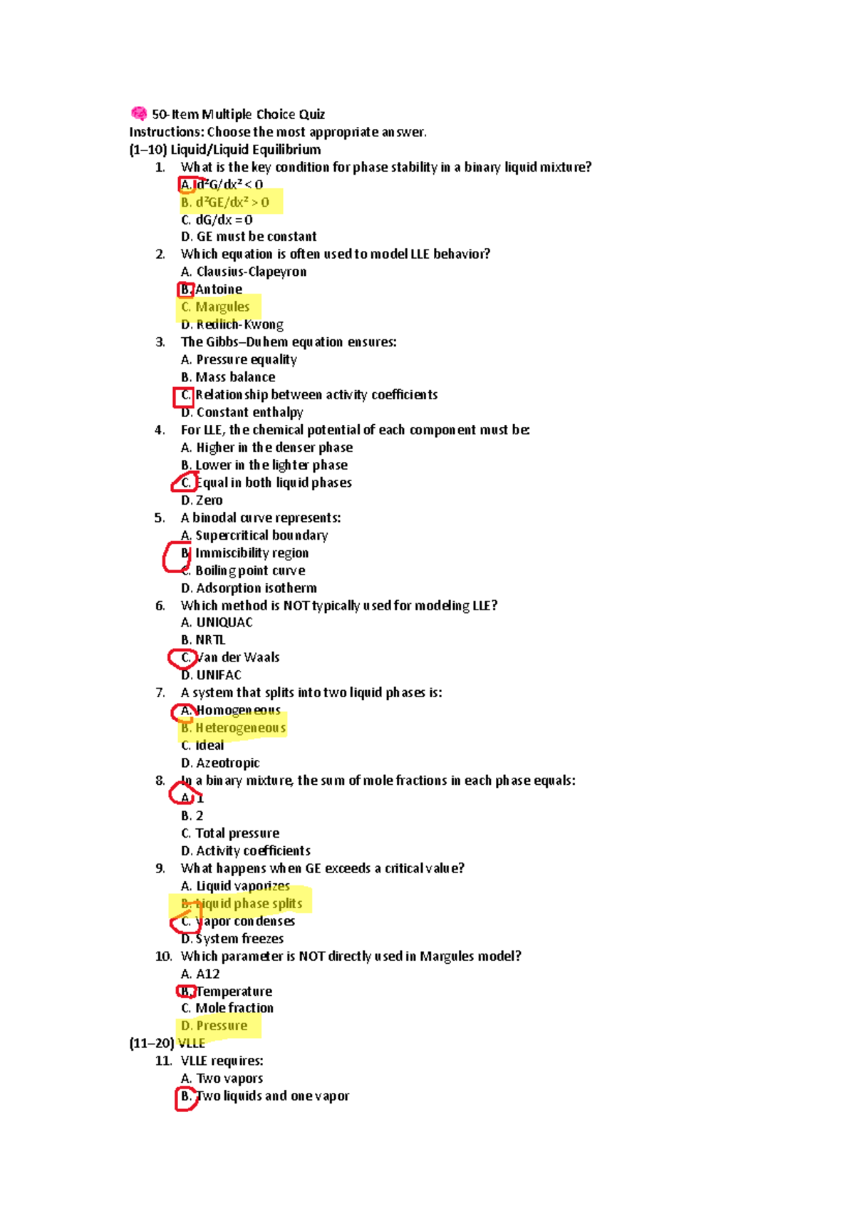 📘 Chapter 15 Quiz: Equilibrium Concepts & Multiple Choice Questions ...