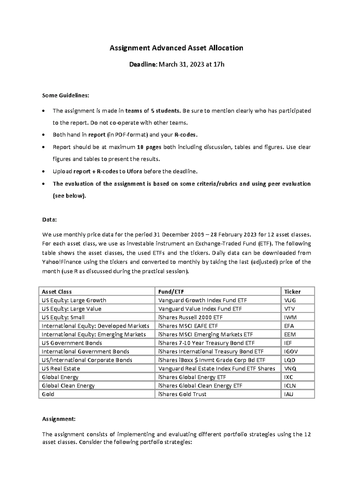 AAA (24-25) - Sample Exam Questions on Asset Allocation Strategies ...