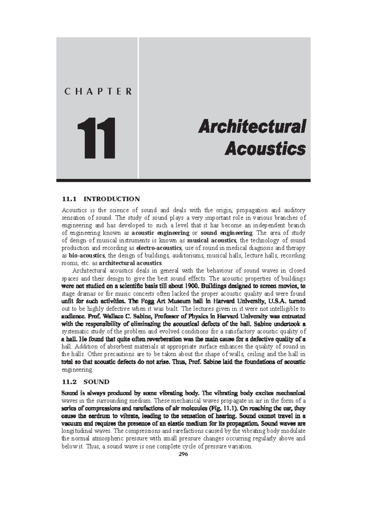 Acoustics - afasasfasf - 11 INTRODUCTION Acoustics is the science of ...