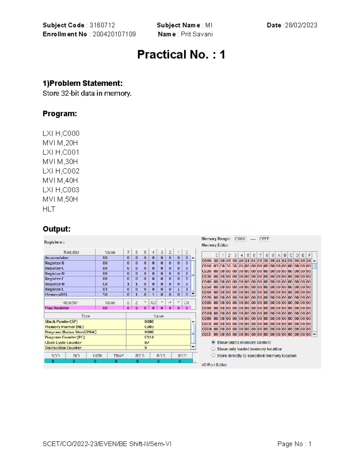 Microprocessor and interfacing technical publication - Studocu