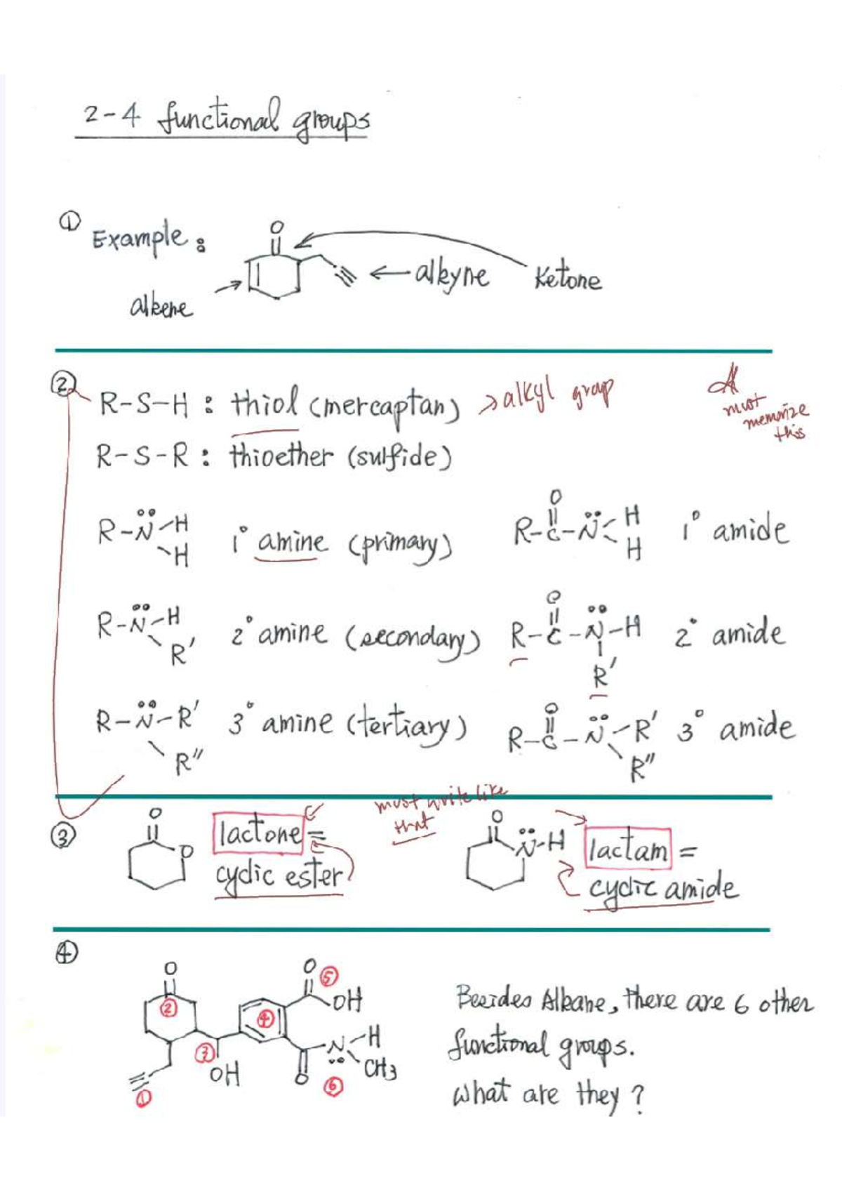 Comprehensive Study Guide for Functional Groups Exam Prep - Studocu