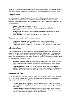 [Solved] Case summary for Chan v Zacharia 1984 154 CLR 178 - Equity and ...