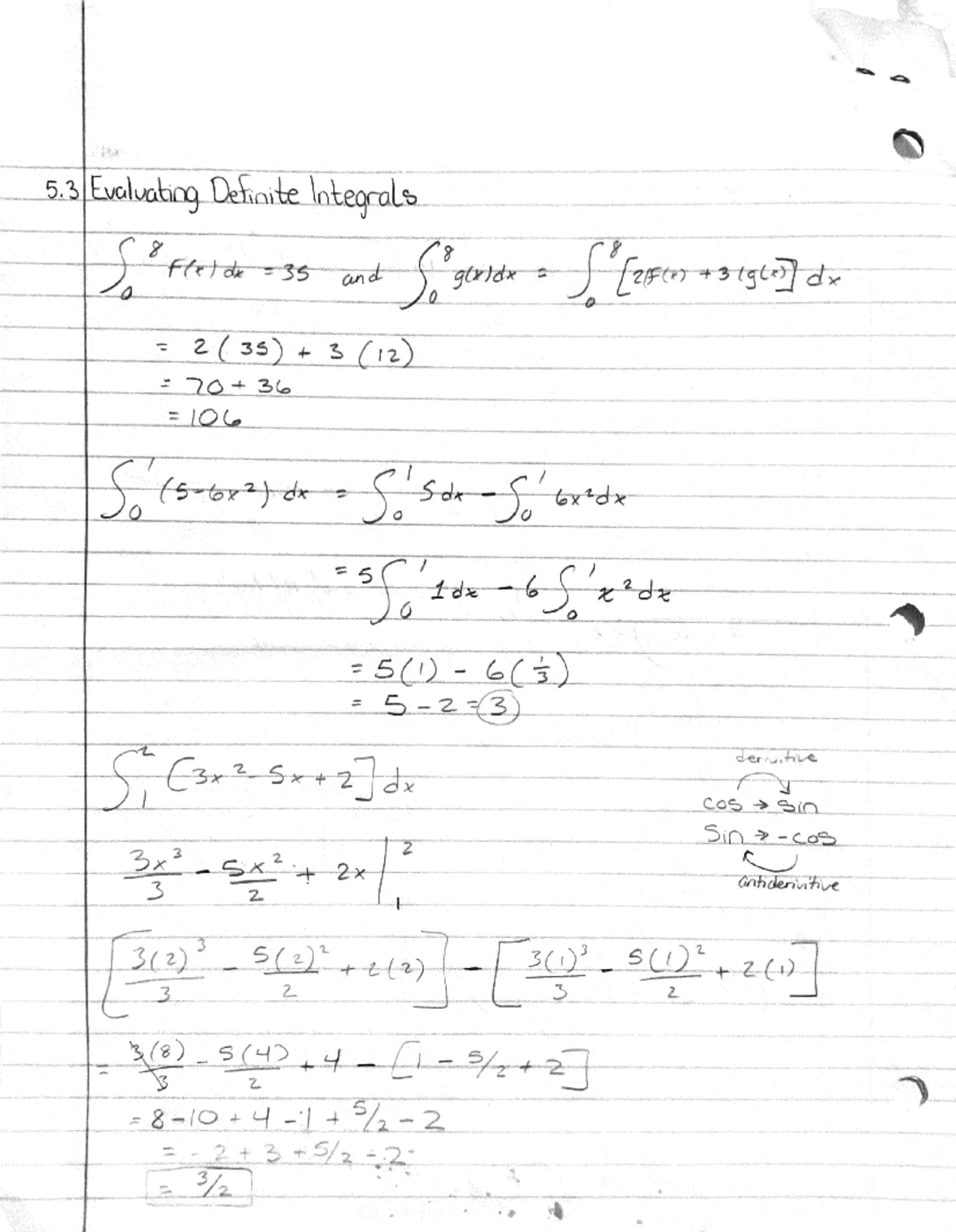 Calc 1 exam 3 topics - Concept Check 13 M MAT 295 Calculus I Professor ...