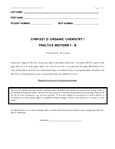 CHM1321 - uOttawa - Organic Chemistry I - Studocu