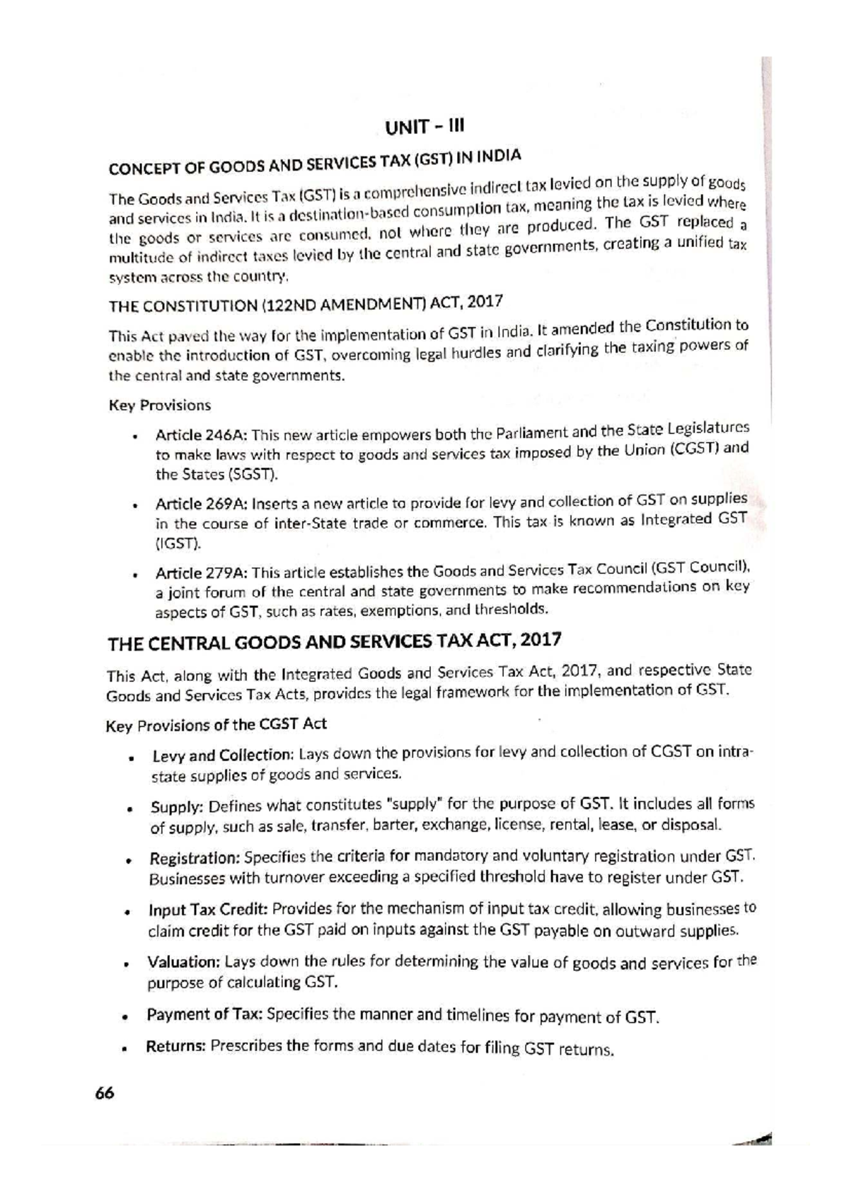 GST in India: Comprehensive Overview of Goods and Services Tax (MHFMC ...