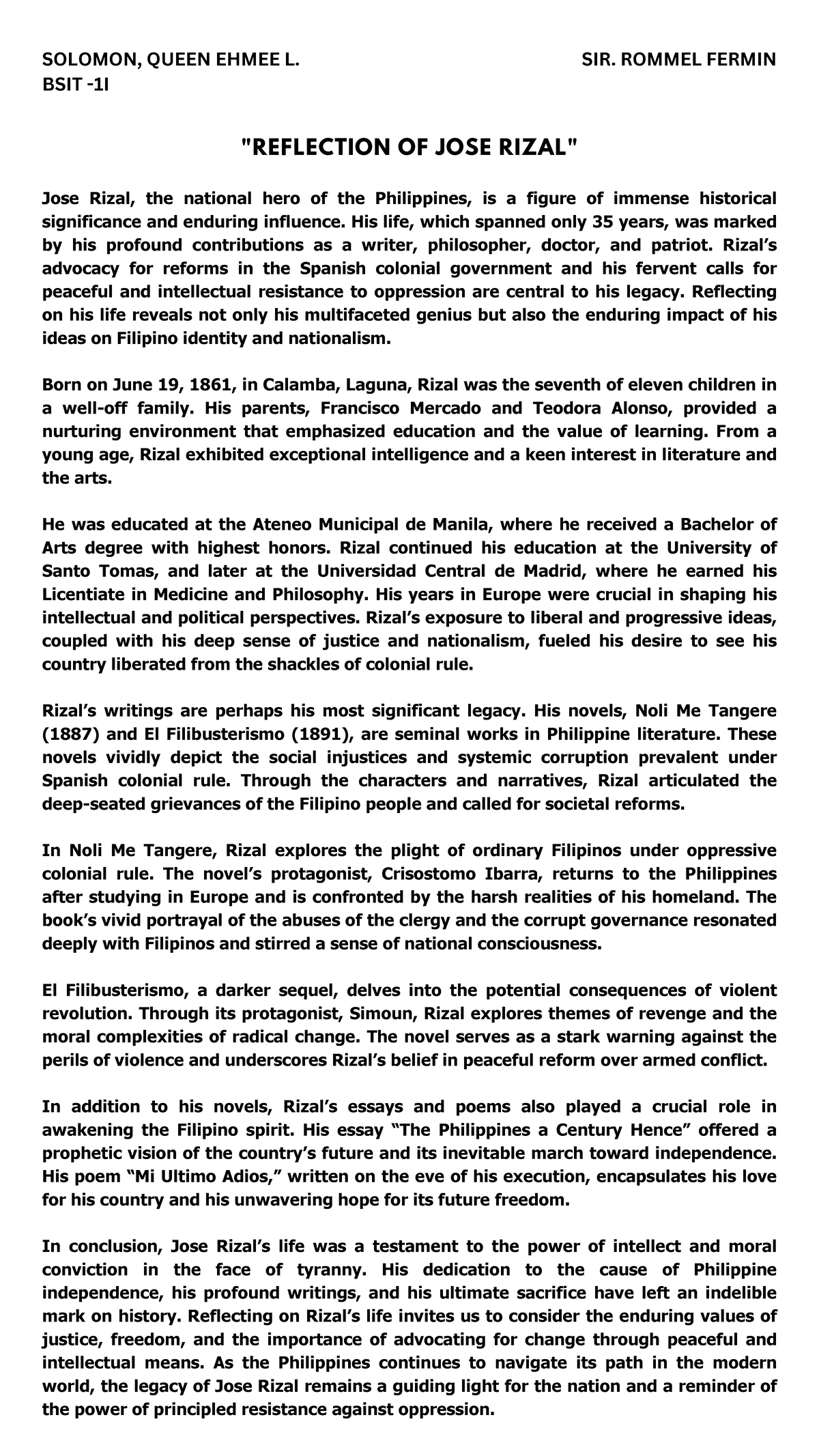 Jose Rizal, the Philippines' national hero, led a remarkable life ...