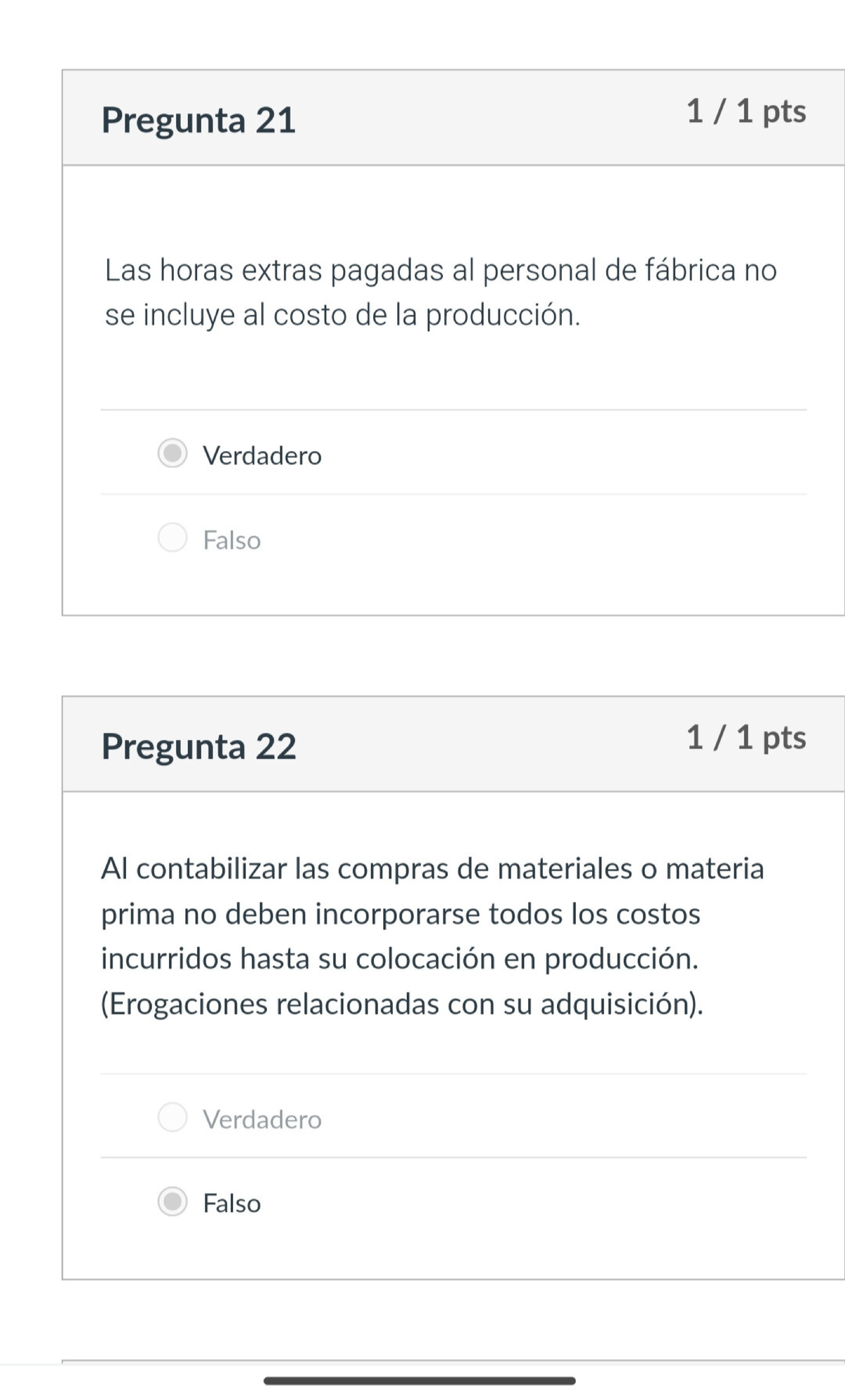 Examen parcial unidad 1 y unidad 2 contabilidad de costos universidad ...