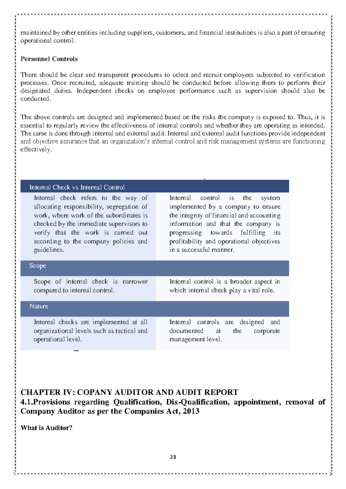 Audit Report Overview & Auditor Provisions (A 6.4) - Unit 4 Notes - Studocu