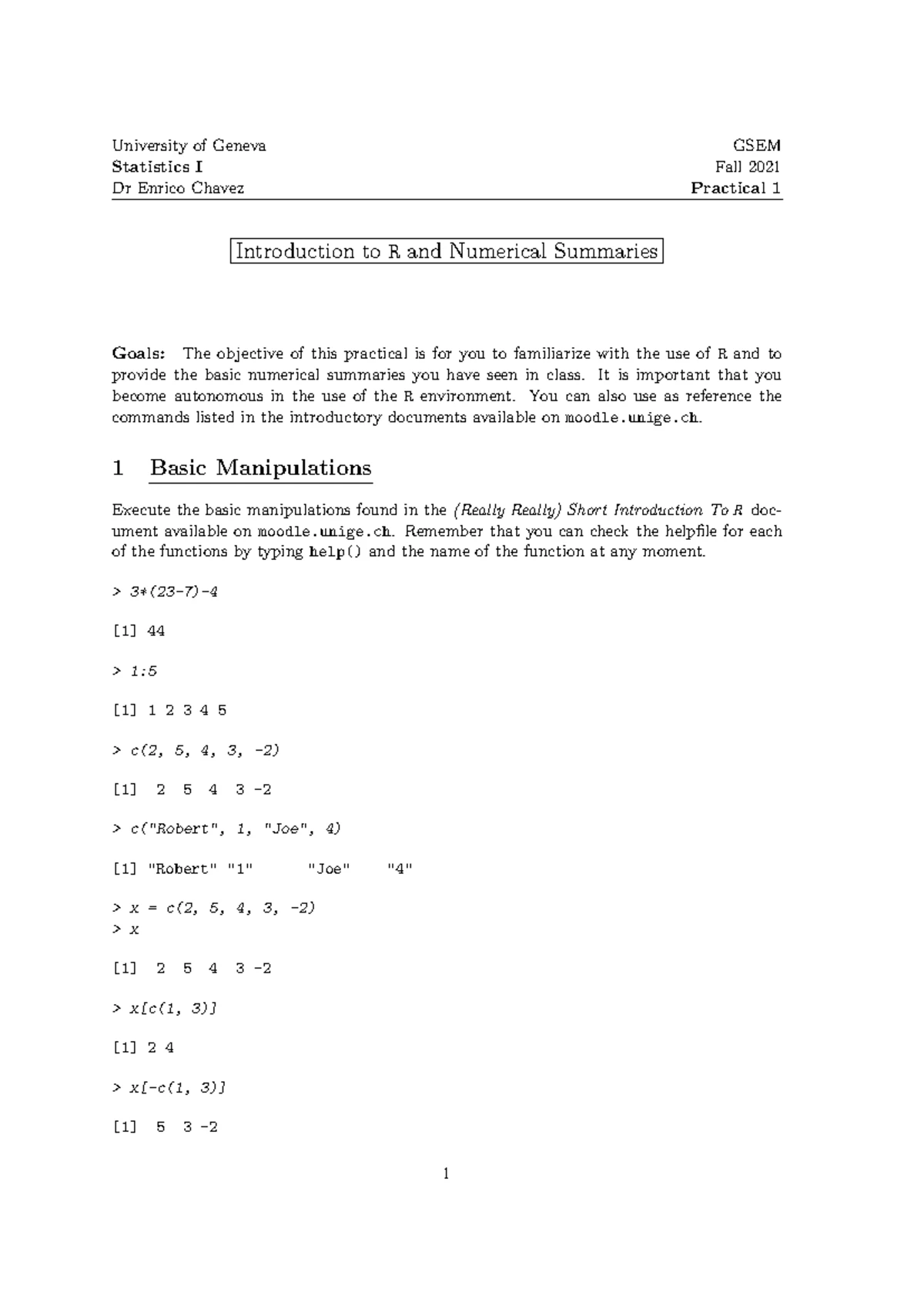 Practical 3Solution - STAT Tables and stuff of statisques it is for ...