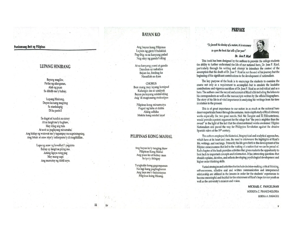 Chapter 5: The Death of Jose Rizal and His Final Poem - Studocu