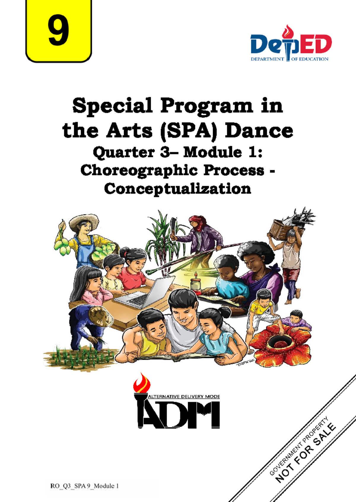 SPA 9 Dance Q3 Module 1: Choreographic Process Overview - Studocu