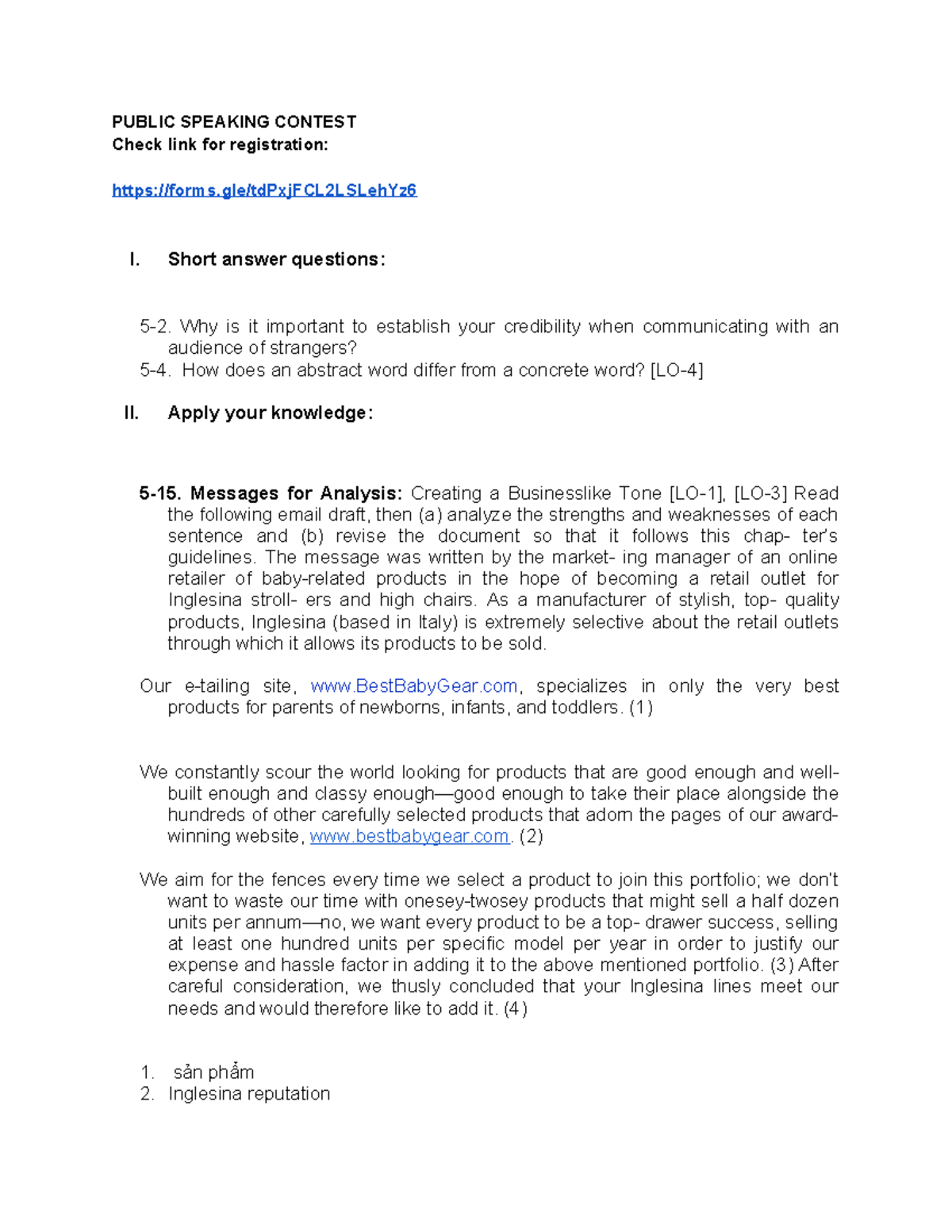 Tutorial 3 - Three Steps Writing Process for Public Speaking Contest ...