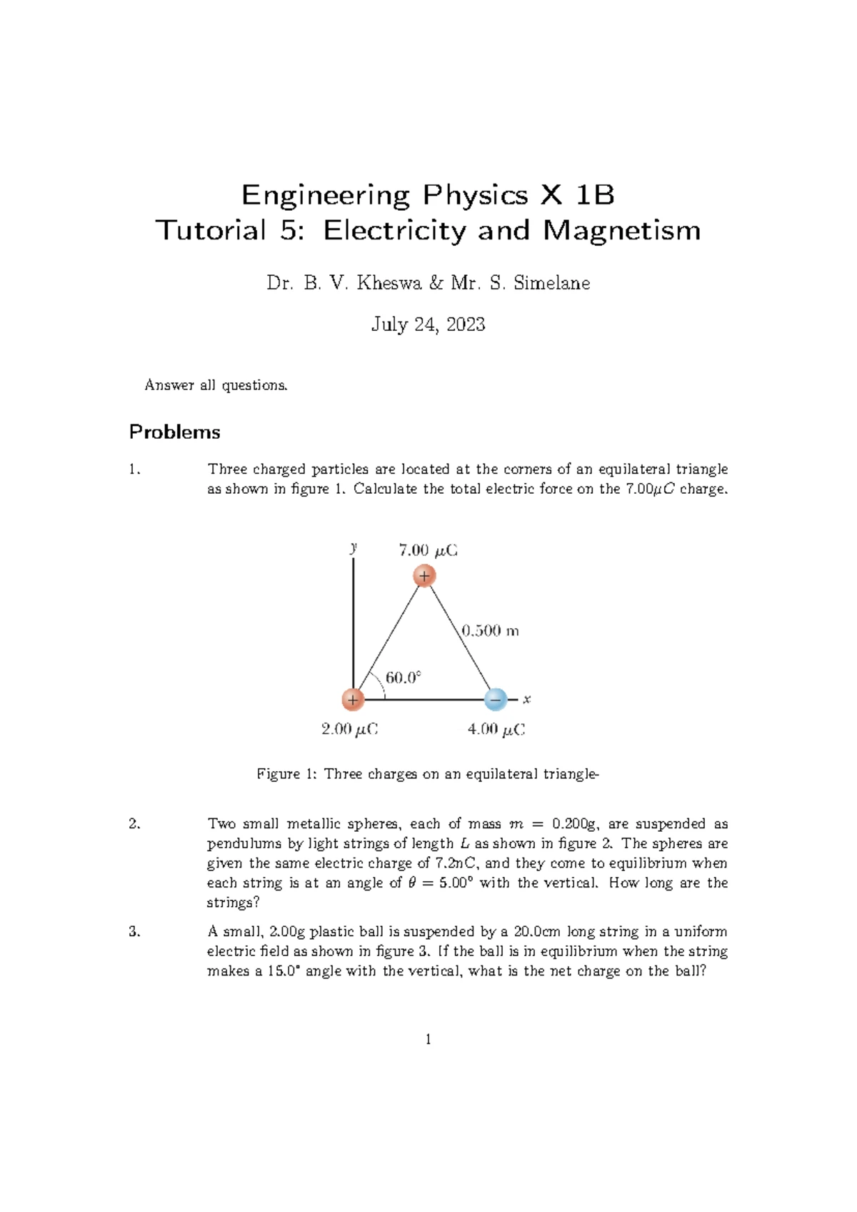 Dimensional Analysis Exercises for MLT: Understanding Parameters - Studocu