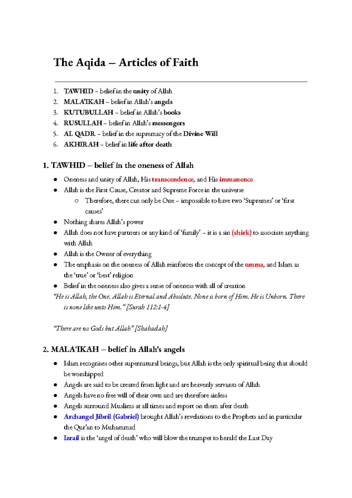 Variants of Christianity Presentation Task: Key Aspects and Findings ...