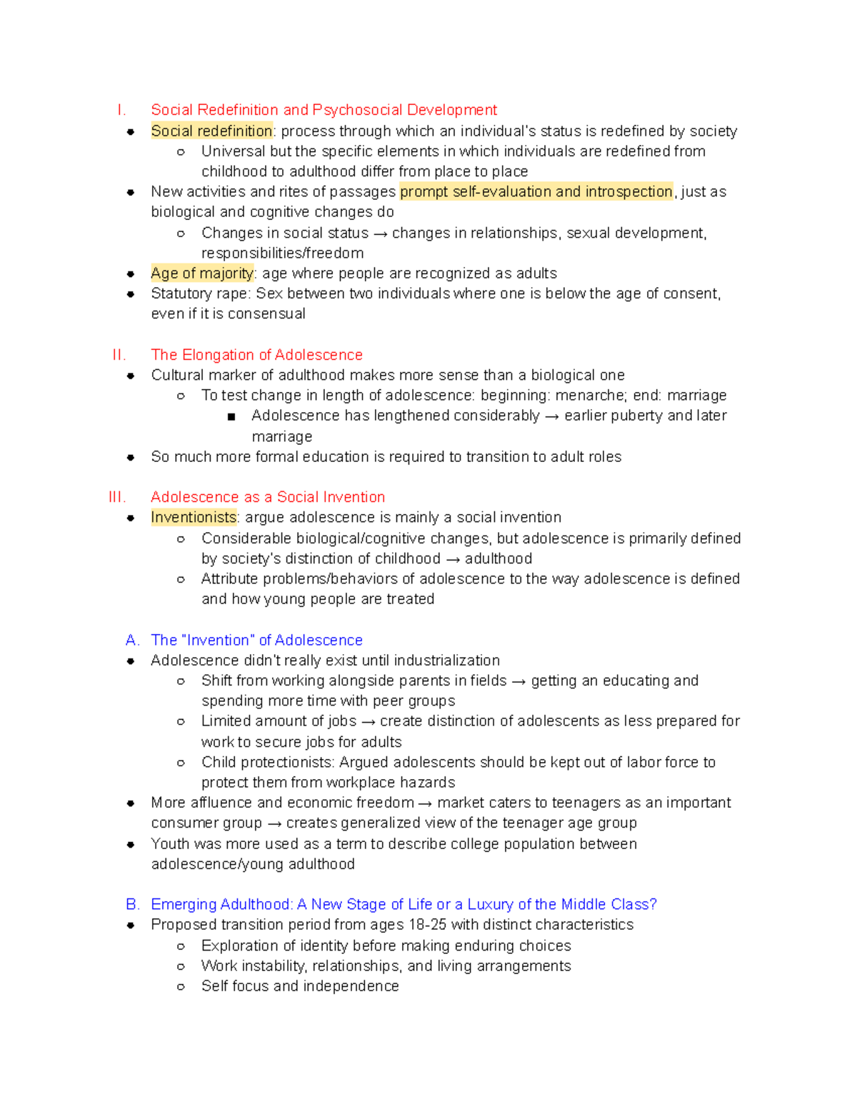Chapter 3 - Social Transitions in Adolescence: Redefinition & Impact ...