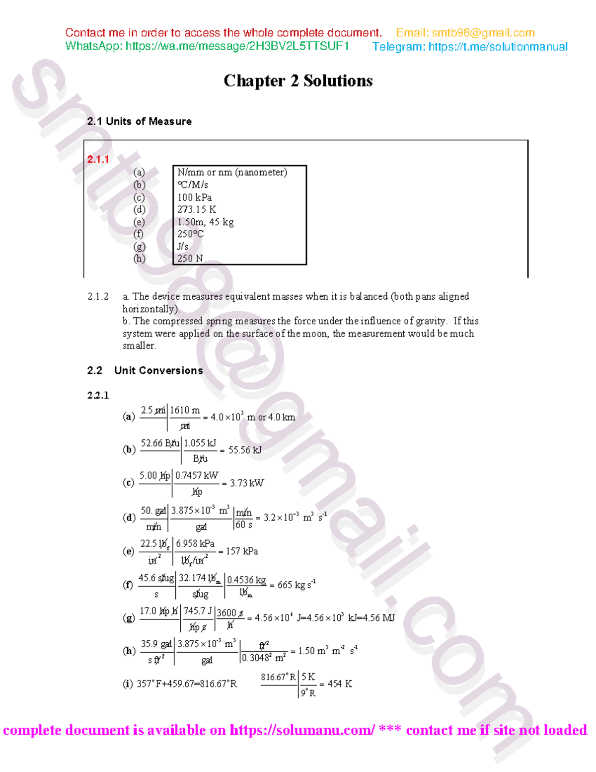 Solution Manual for Basic Principles and Calculations in CE, 9th Ed ...