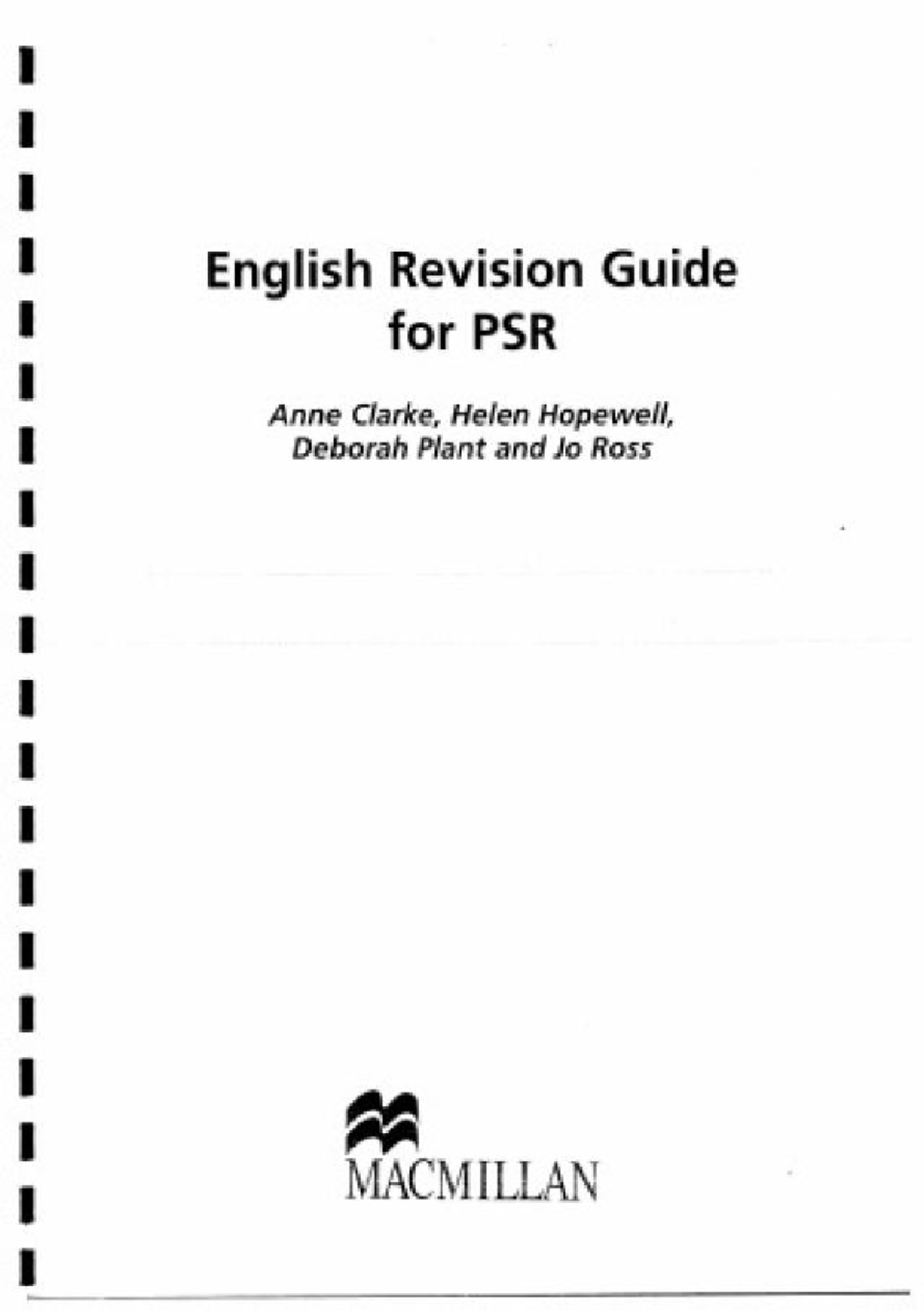 English Revision Guide for PSR - Essential Exam Prep 20250420 110845 ...