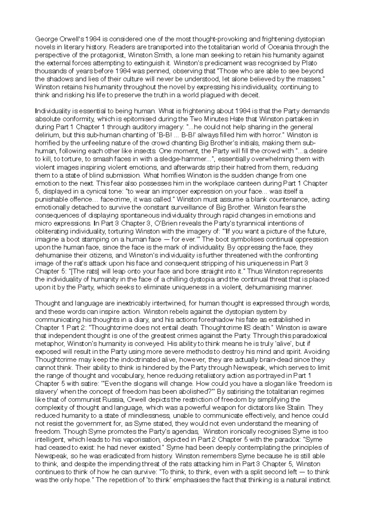 Multimodal script of 1984 by george orwell 643ea27e5845c - George ...