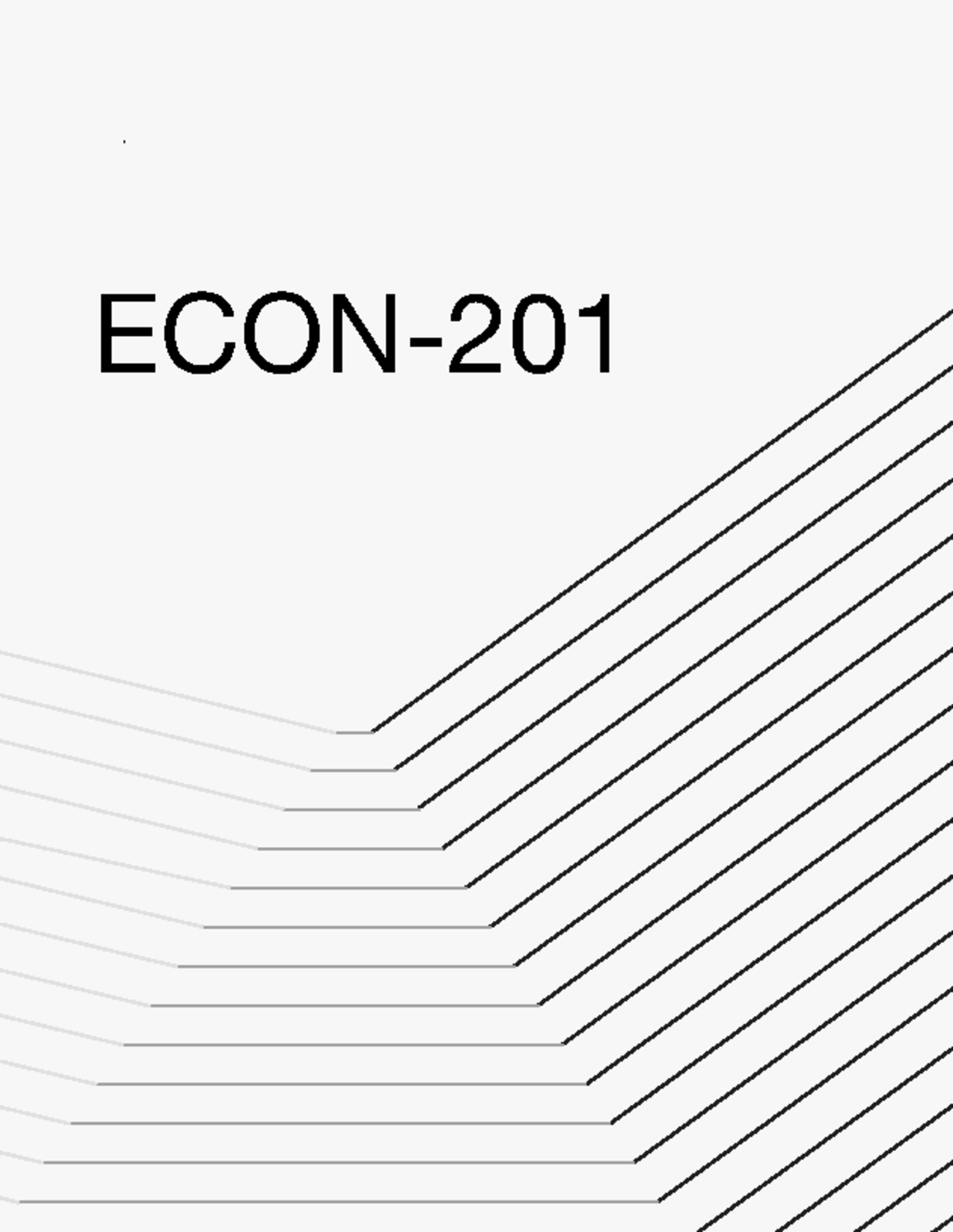 Econ 201 Midterm 1 Study Notes: Key Economic Concepts & Applications ...