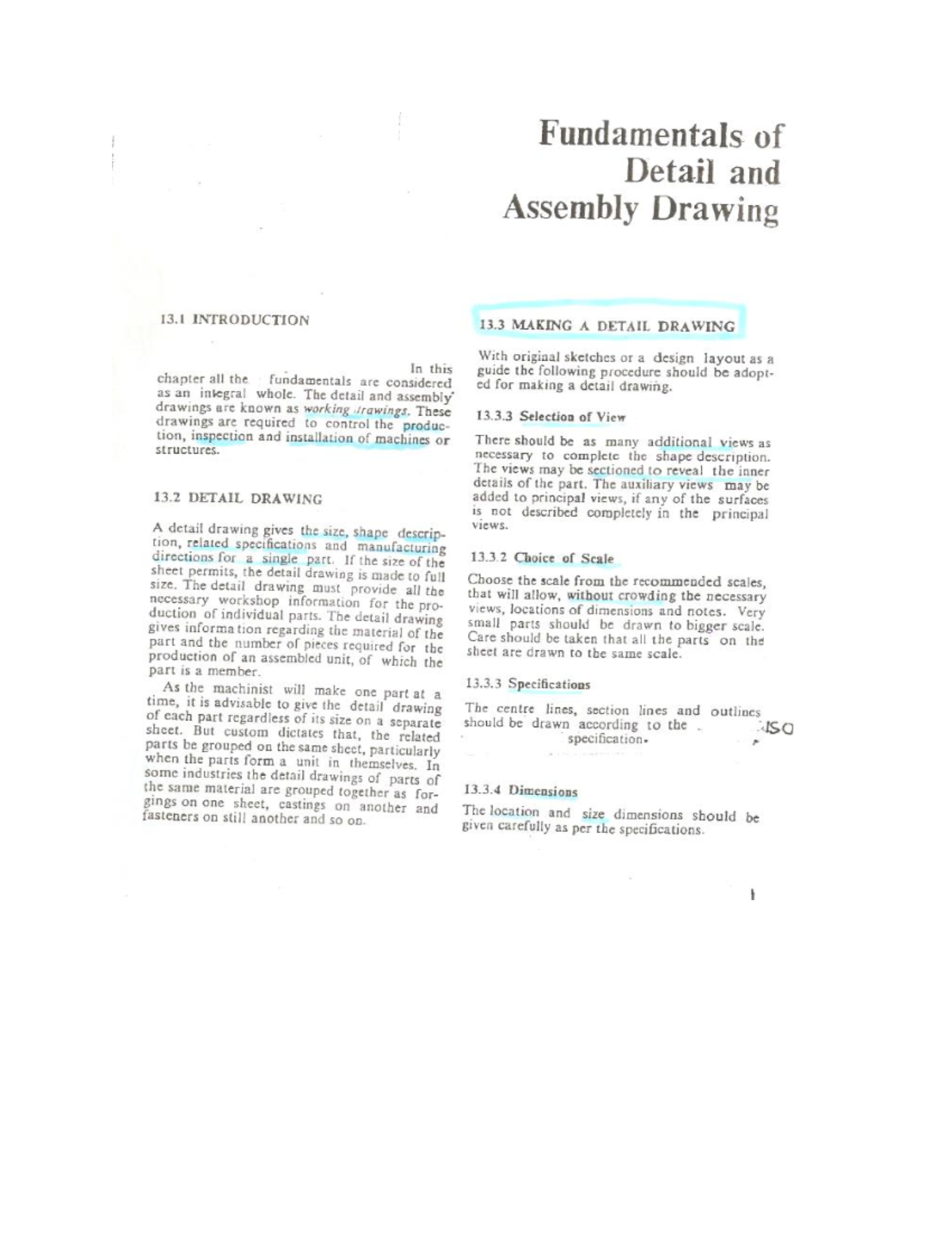 Assembly Notes & Worked Examples for Engineering Design (ENG101) - Studocu
