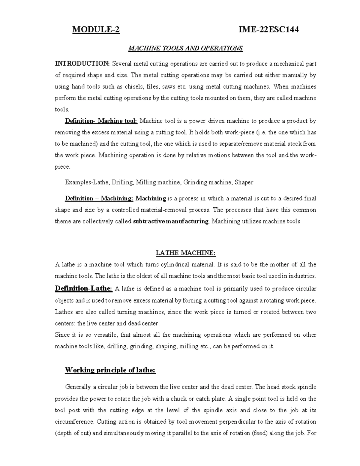 Module 3: IC Engines Notes - Fundamentals & Future Mobility Insights ...
