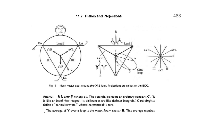 CH483 Chapter 11: Planes, Projections, and Heart Vectors - Studocu